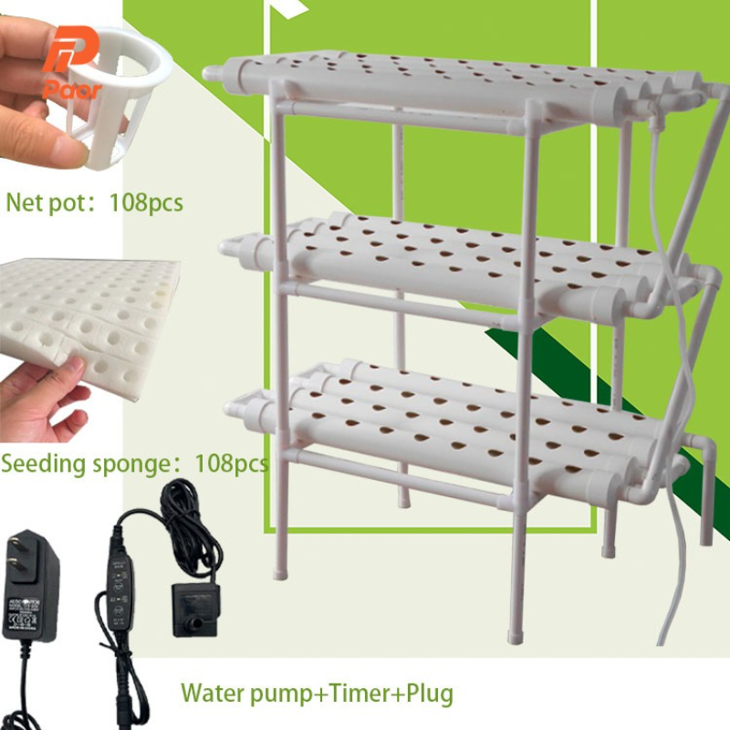 Aquaponics Home Kit - Kit di coltivazione idroponica a 108