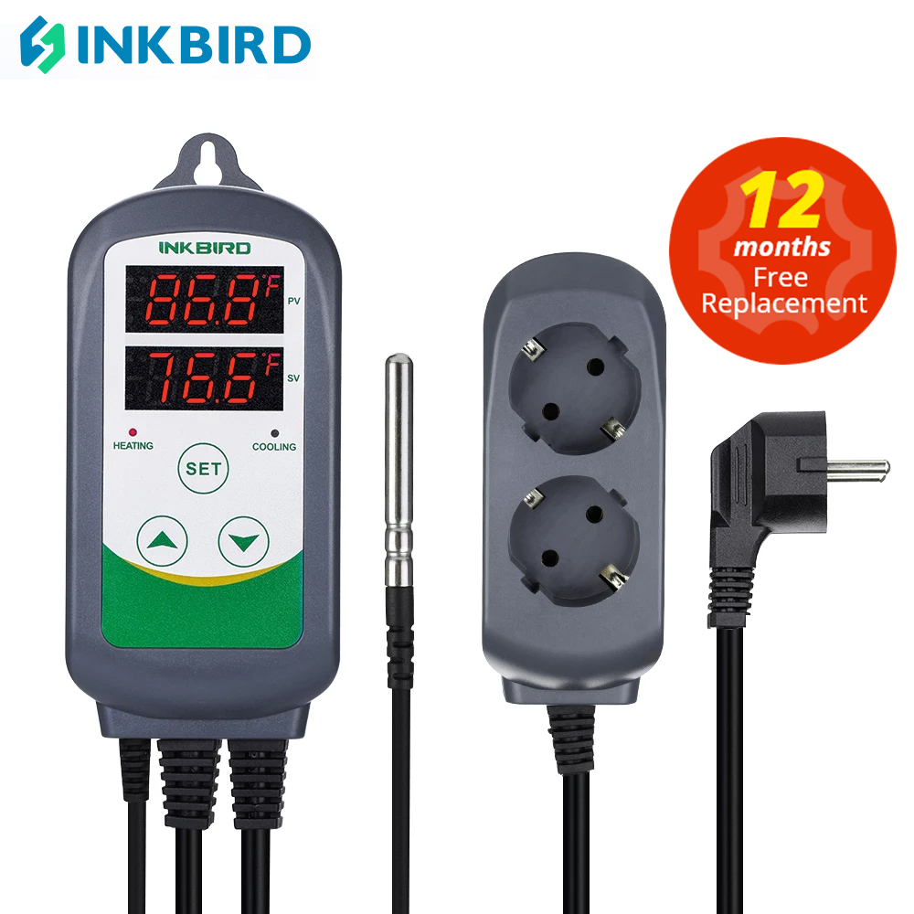Smart Garden Greenhouse - INKBIRD ITC-308 Regolatore di temperatura a