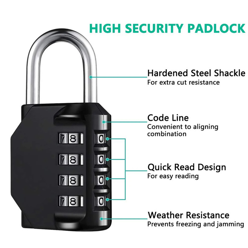 Lucchetto di Sicurezza a Combi - Smart Garden Gate Lock recensione e prezzo