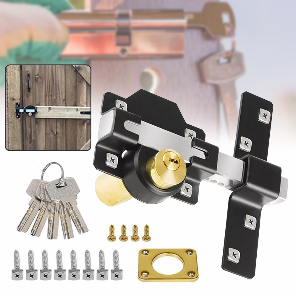 Blocco della porta del fienile - Smart Garden Gate Lock recensione e prezzo