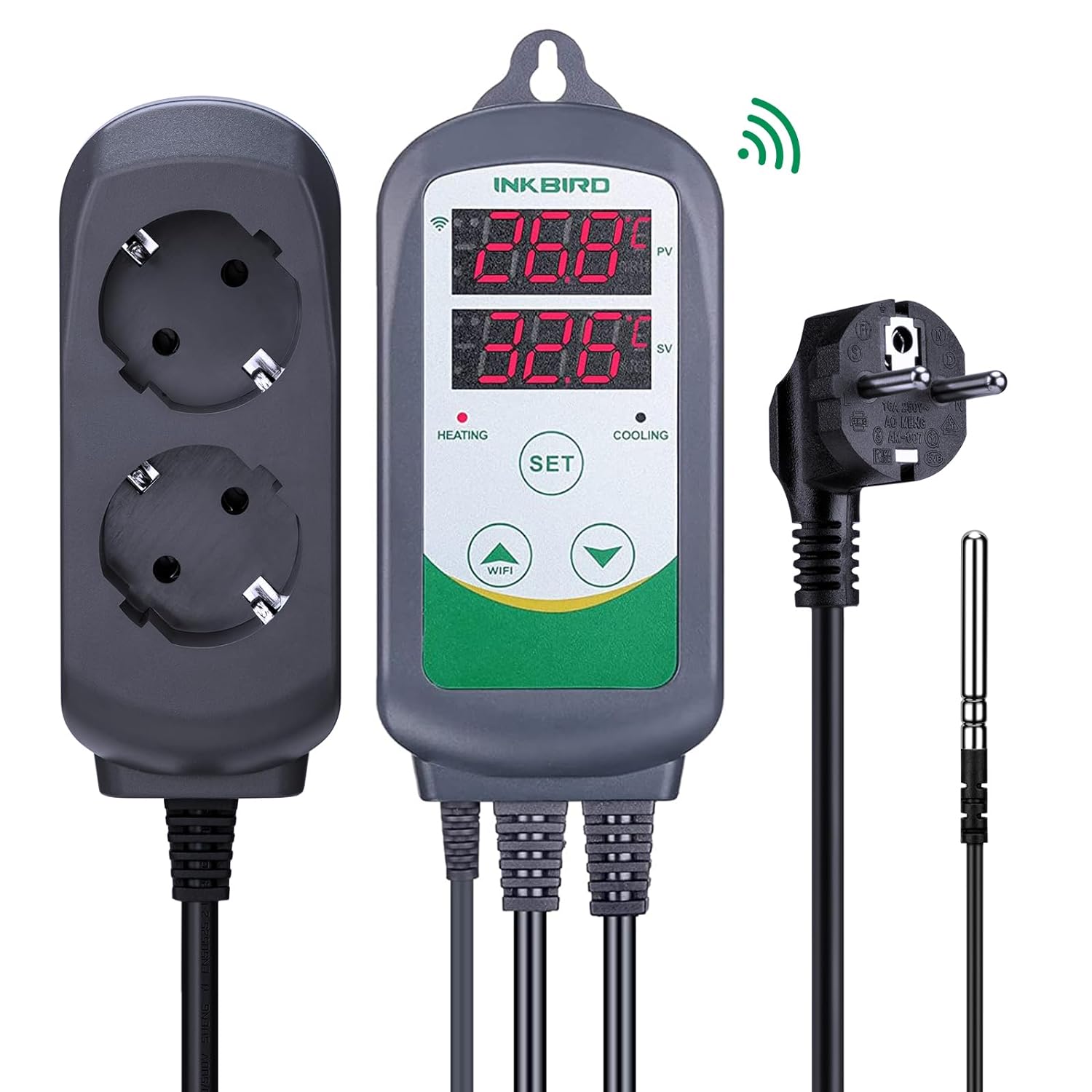 INKBIRD ITC-308-WiFi Regolator - Smart Garden Greenhouse recensione e prezzo