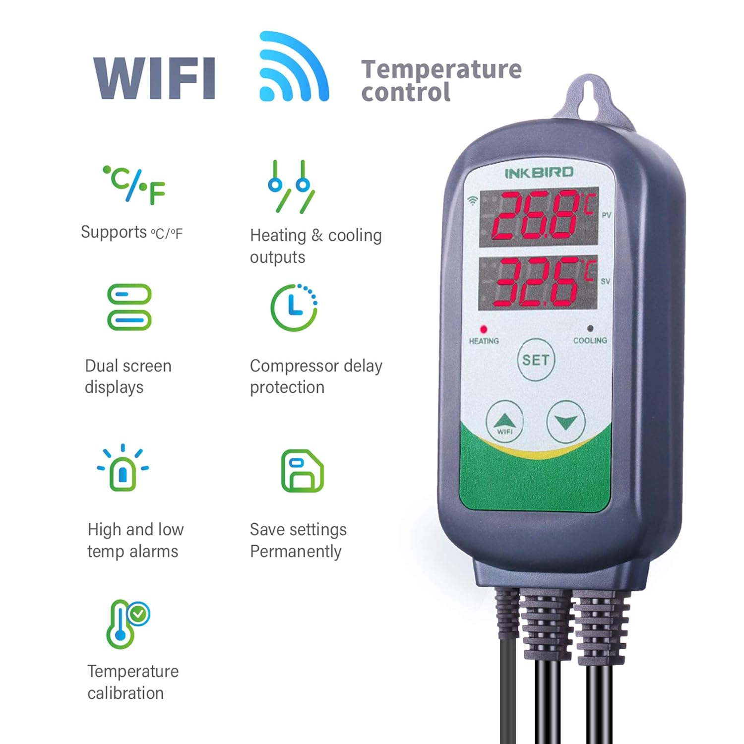 INKBIRD ITC-308-WiFi Regolator - Smart Garden Greenhouse recensione e prezzo