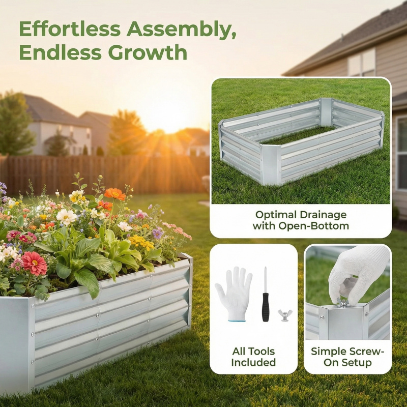 Ampio kit per aiuole da giardi - Smart Garden Storage recensione e prezzo