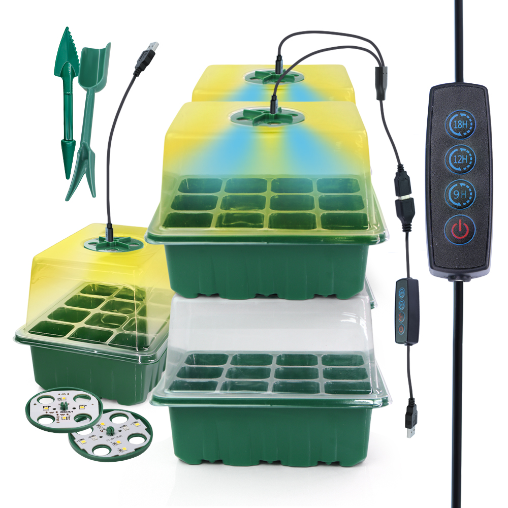 Vasi per vivaio a LED con vass - Smart Garden Greenhouse recensione e prezzo